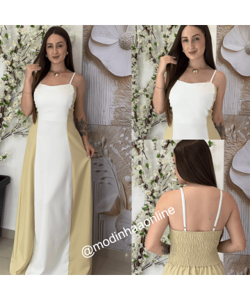 Vestido Biocolor Charlie Bege